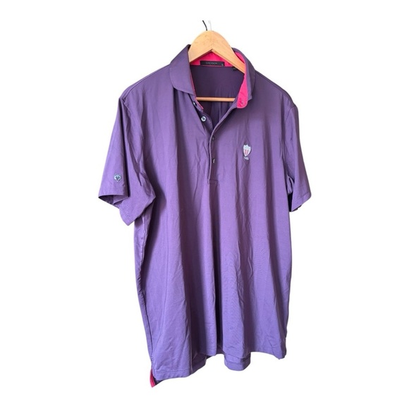 Greyson Other - Greyson Golf Polo Shirt Men’s Size L Purple 1862